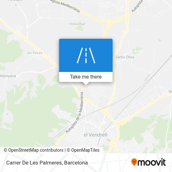 Carrer De Les Palmeres map