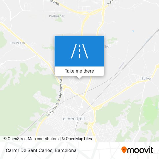 Carrer De Sant Carles map