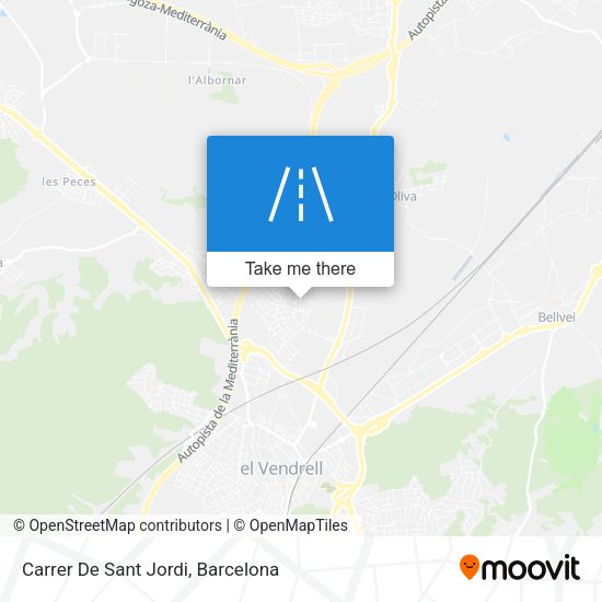 Carrer De Sant Jordi map