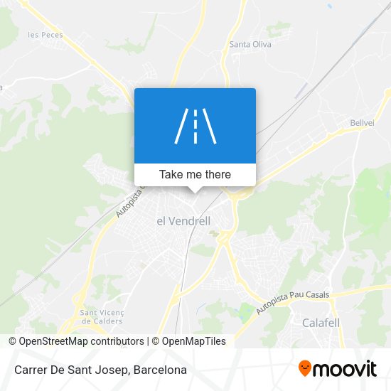 Carrer De Sant Josep map