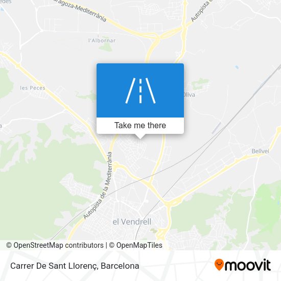 Carrer De Sant Llorenç map