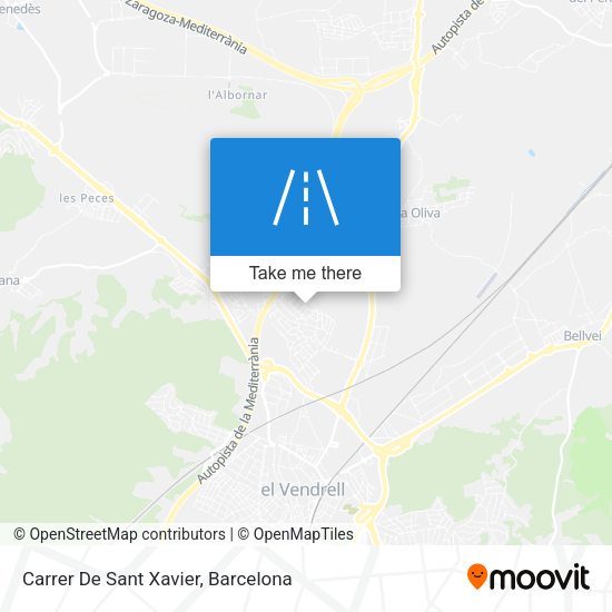 Carrer De Sant Xavier map
