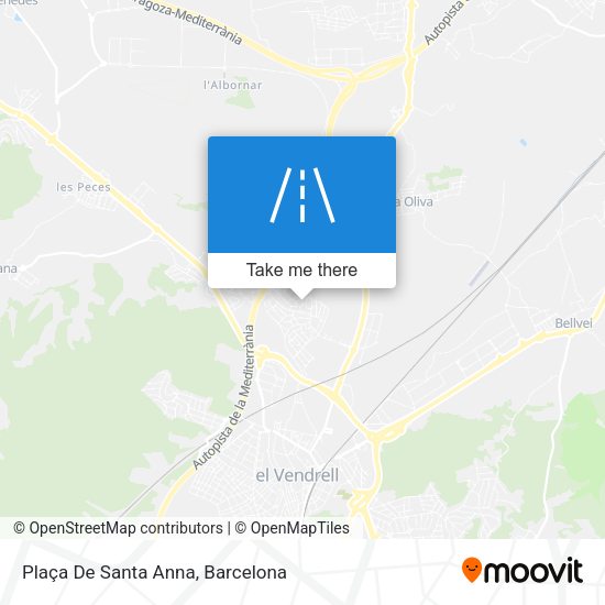 Plaça De Santa Anna map