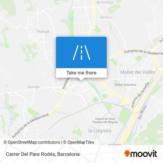 Carrer Del Pare Rodés map