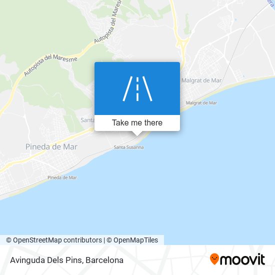 Avinguda Dels Pins map