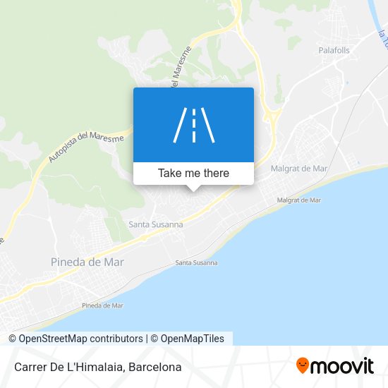 Carrer De L'Himalaia map