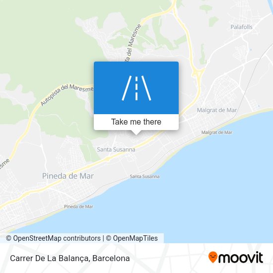 Carrer De La Balança map