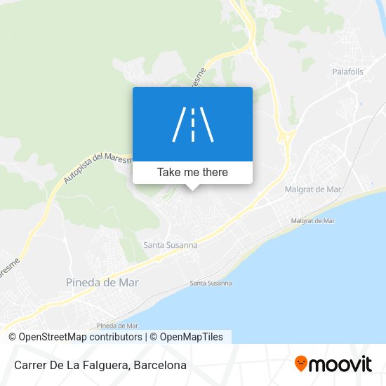 Carrer De La Falguera map