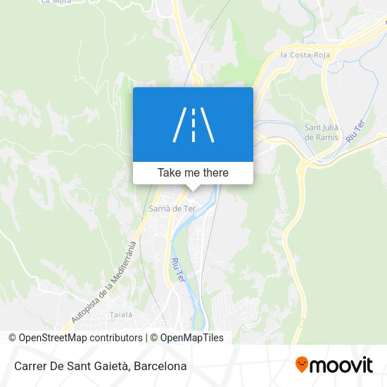 Carrer De Sant Gaietà map