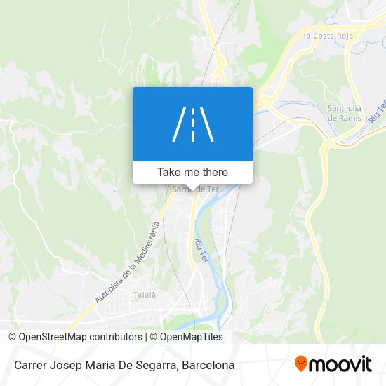 Carrer Josep Maria De Segarra map