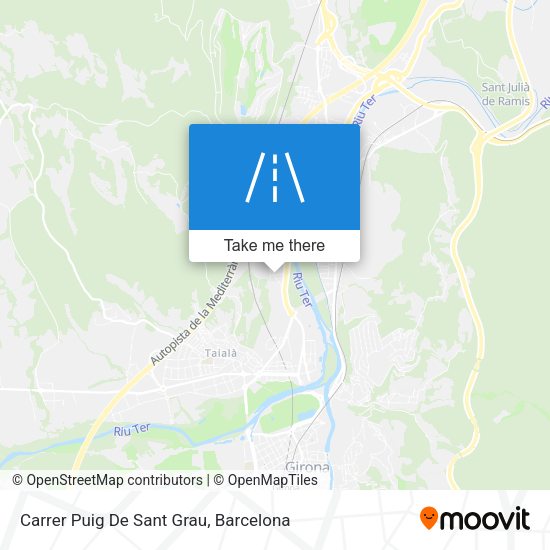 Carrer Puig De Sant Grau map