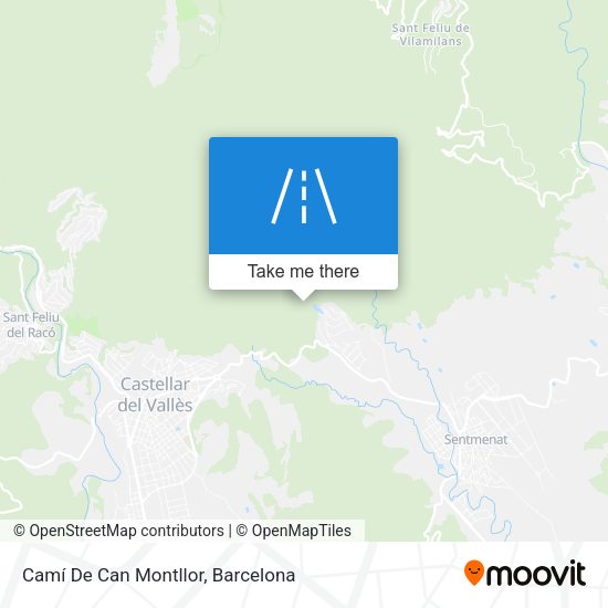 Camí De Can Montllor map