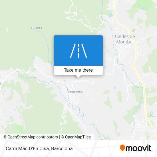 Camí Mas D'En Cisa map
