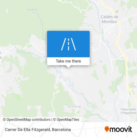 Carrer De Ella Fitzgerald map