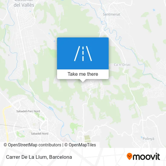 mapa Carrer De La Llum