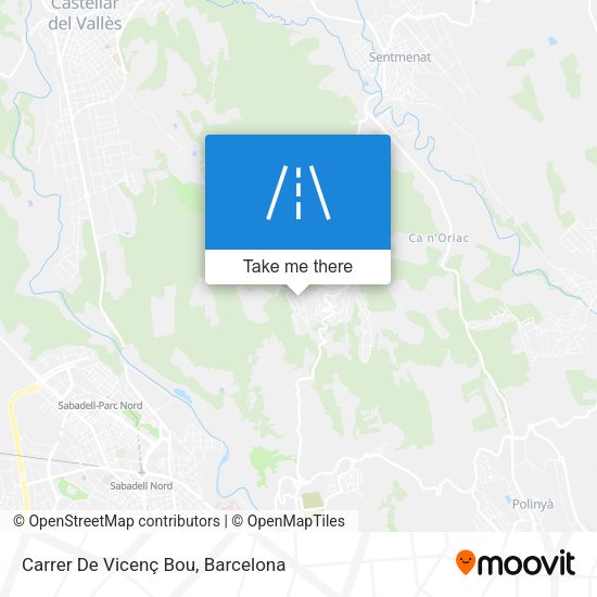 Carrer De Vicenç Bou map