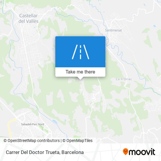 Carrer Del Doctor Trueta map