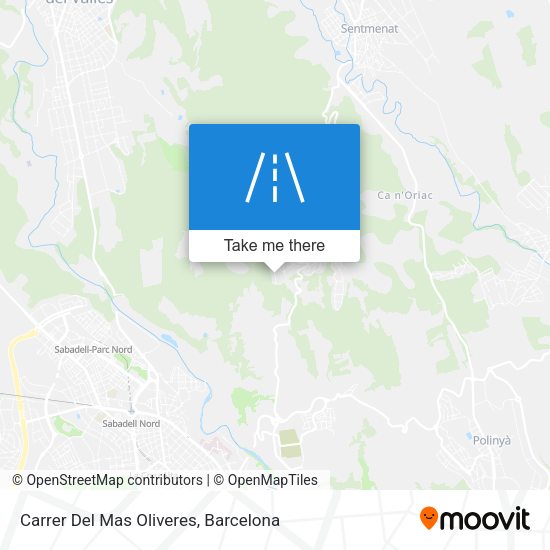 Carrer Del Mas Oliveres map