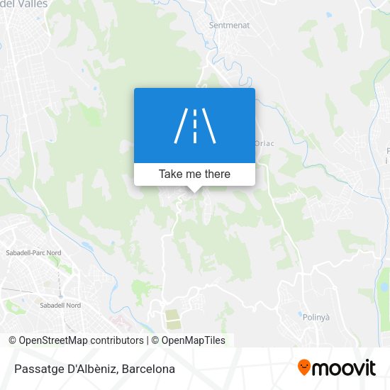 Passatge D'Albèniz map