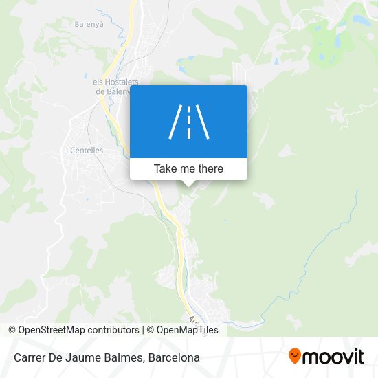Carrer De Jaume Balmes map