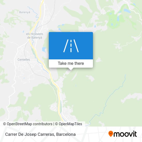 Carrer De Josep Carreras map