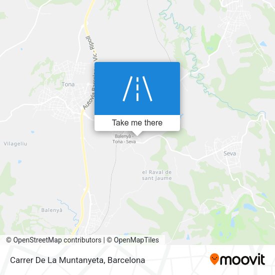 Carrer De La Muntanyeta map