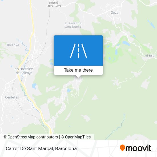 Carrer De Sant Marçal map