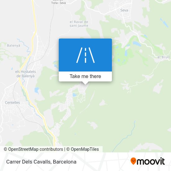 Carrer Dels Cavalls map