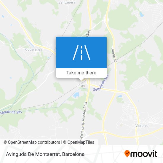 Avinguda De Montserrat map