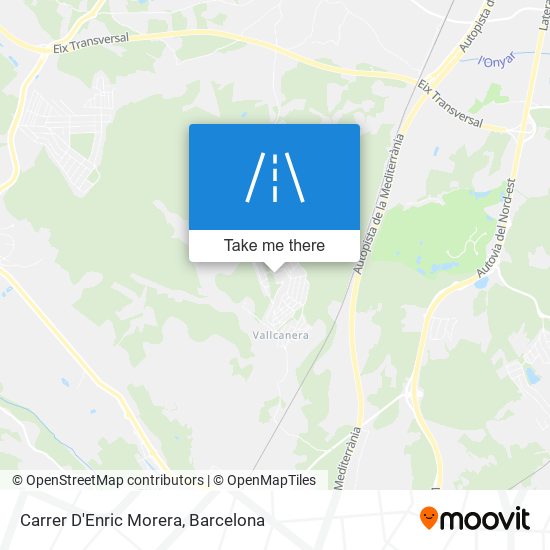 Carrer D'Enric Morera map