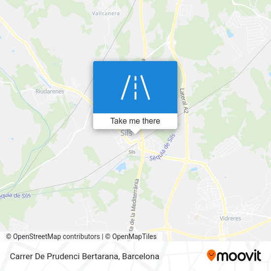 Carrer De Prudenci Bertarana map