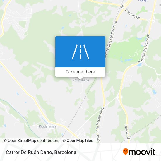 Carrer De Ruén Darío map