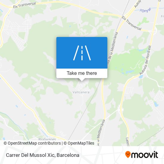 Carrer Del Mussol Xic map
