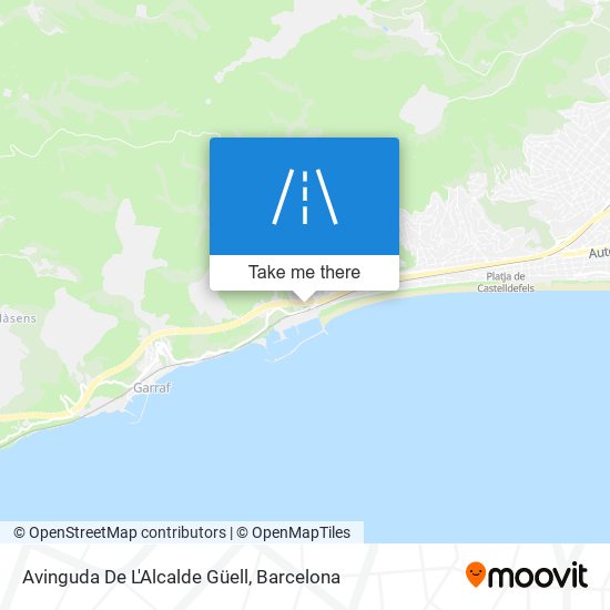 Avinguda De L'Alcalde Güell map