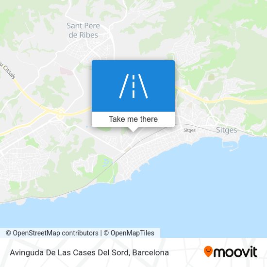 Avinguda De Las Cases Del Sord map