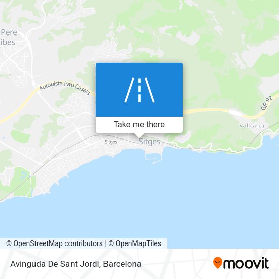 Avinguda De Sant Jordi map