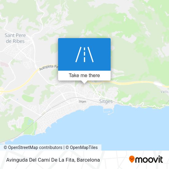 Avinguda Del Camí De La Fita map