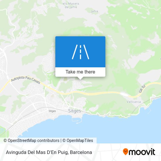 Avinguda Del Mas D'En Puig map