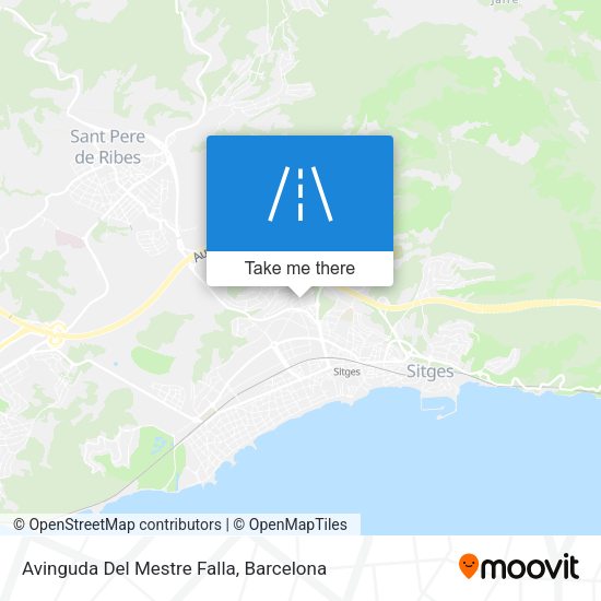 Avinguda Del Mestre Falla map