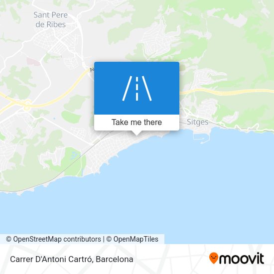 Carrer D'Antoni Cartró map
