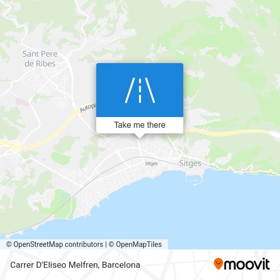 Carrer D'Eliseo Melfren map