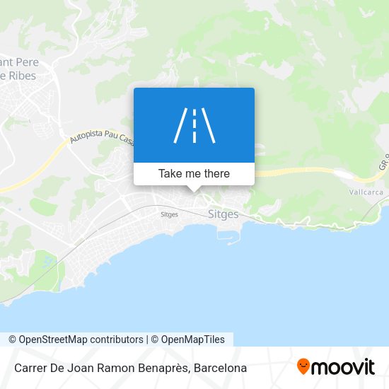 Carrer De Joan Ramon Benaprès map