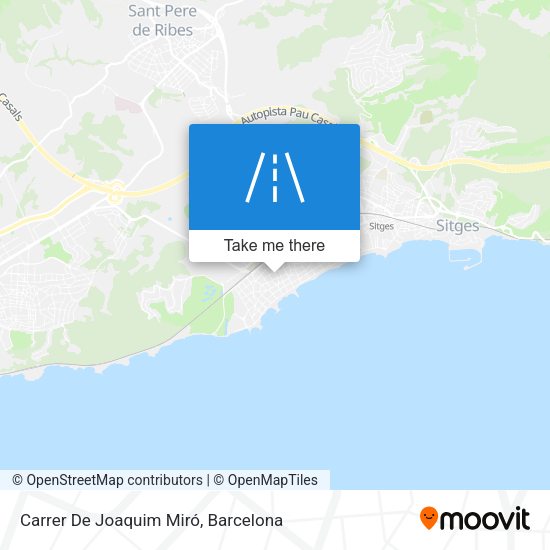 Carrer De Joaquim Miró map