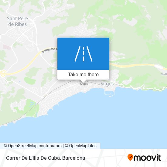 Carrer De L'Illa De Cuba map