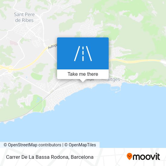 Carrer De La Bassa Rodona map