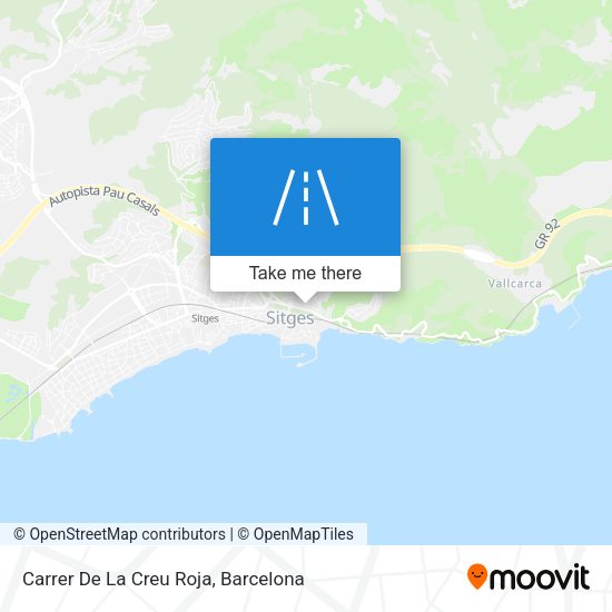 Carrer De La Creu Roja map
