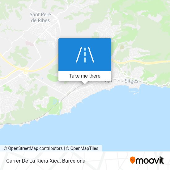Carrer De La Riera Xica map