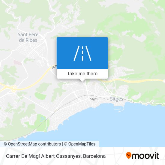 Carrer De Magí Albert Cassanyes map
