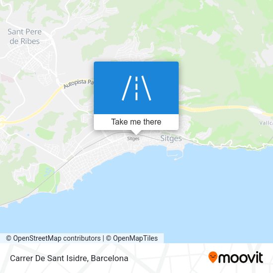 Carrer De Sant Isidre map