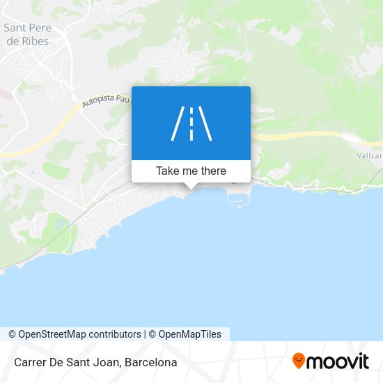 Carrer De Sant Joan map